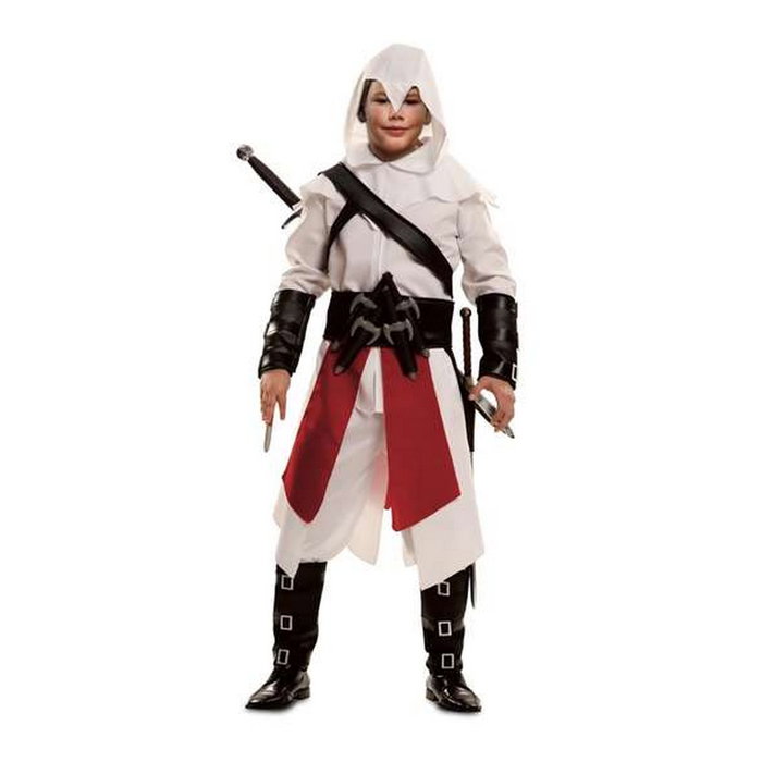 My Other Me Déguisement Assassin Blanc Aventurier Médiéval 5-6 Ans