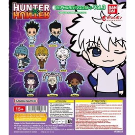 Bandai Surtido Gashapon Hunter X Hunter Capsule Rubber 3 - Lot de 40 Articles