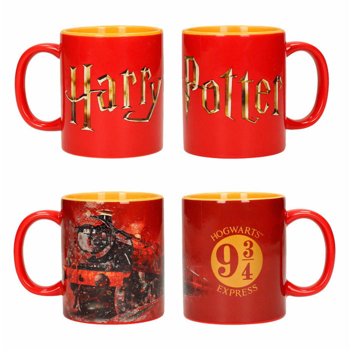 SD TOYS Set de tasses à thé avec logo Hogwarts Harry Potter SD TOYS Set de tasses à thé avec logo Hogwarts Harry Potter