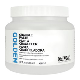 Golden Crackle Paste 946 ml
