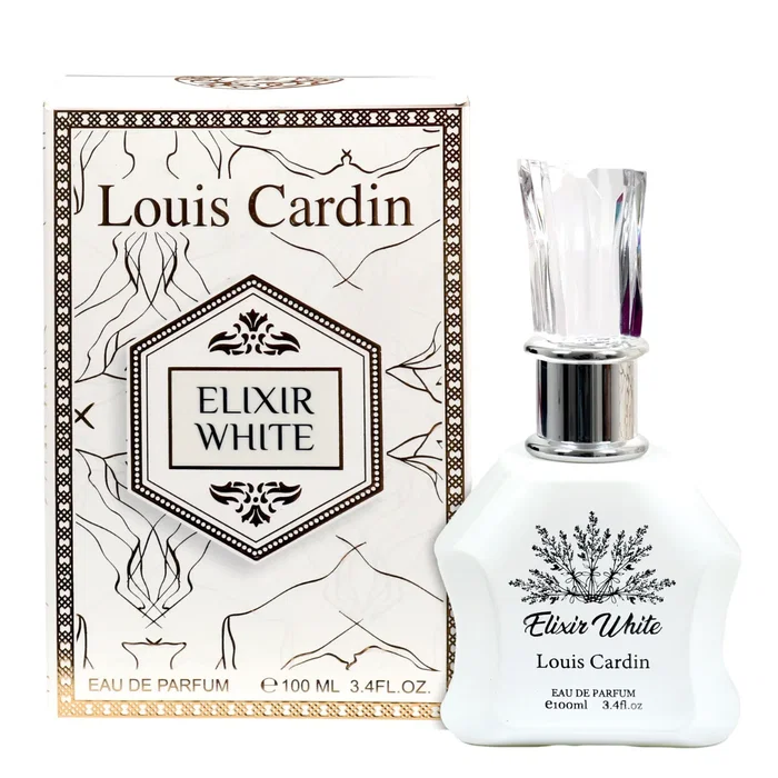 Louis Cardin Elixir White Eau de Parfum pour femme 100 ml Louis Cardin Elixir White Eau de Parfum pour femme 100 ml