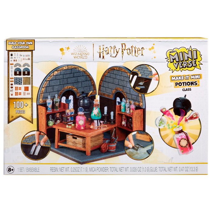 MGA'S Miniverse Harry Potter Mini Set Classe des Potions Poudlard