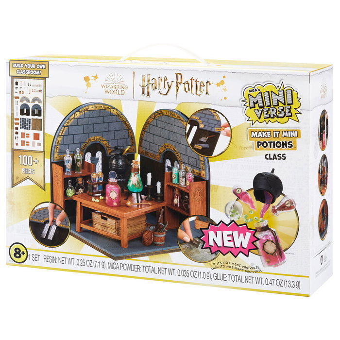 MGA'S Miniverse Harry Potter Mini Set Classe des Potions Poudlard