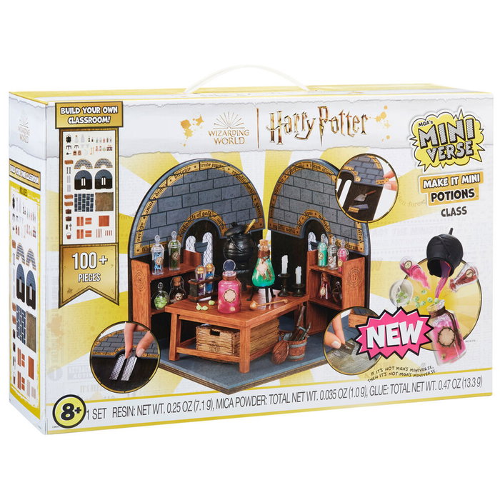 MGA'S Miniverse Harry Potter Mini Set Classe des Potions Poudlard