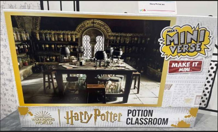 MGA'S Miniverse Harry Potter Mini Set Classe des Potions Poudlard