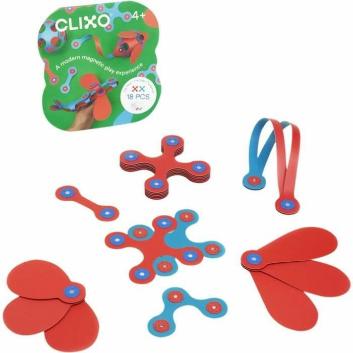 Gipsy Toys Itsy CLIXO - Flamingo/Turquoise Gipsy Toys Itsy CLIXO - Flamingo/Turquoise