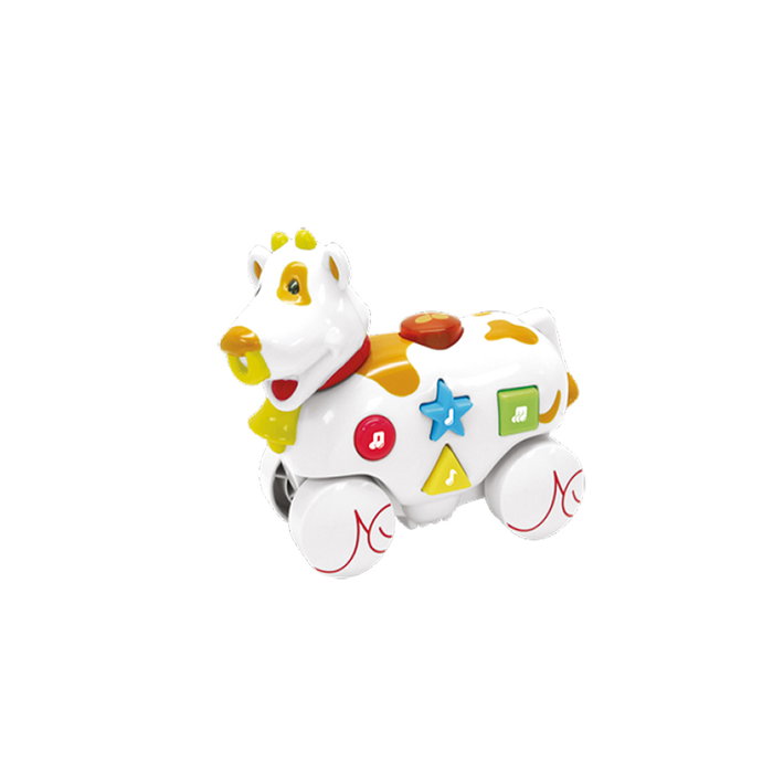 TACHAN - Jouet interactif animaux avec lumière et son, plusieurs sons et boutons faciles, 18 mois et plus, 65039