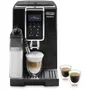 Delonghi ECAM 350.55.B Dinamica - Machine expresso automatique avec broyeur, écran tactile, One Touch Cappuccino, 4 boissons en accès direct, réservoir 300 g, Noir
