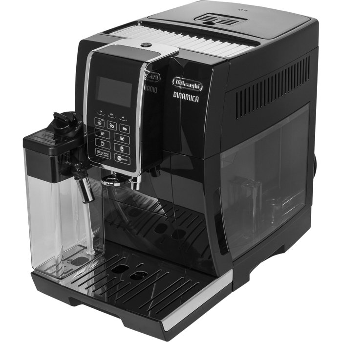 De'Longhi Dinamica ECAM 350.55.B, Machine à café automatique avec broyeur, Noir De'Longhi Dinamica ECAM 350.55.B, Machine à café automatique avec broyeur, Noir