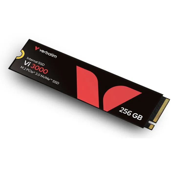 Verbatim Vi3000 256 Go SSD M.2 NVMe PCIe Verbatim Vi3000 256 Go SSD M.2 NVMe PCIe