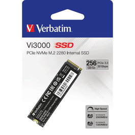 Verbatim Vi3000 M.2 PCIe NVMe SSD 256 Go