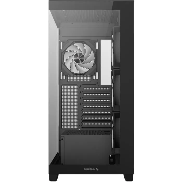 Deepcool CG580 4F Boitier Moyen Tour E-ATX Noir avec 4 Ventilateurs A-RGB Verre Trempé Type-C USB 3.0