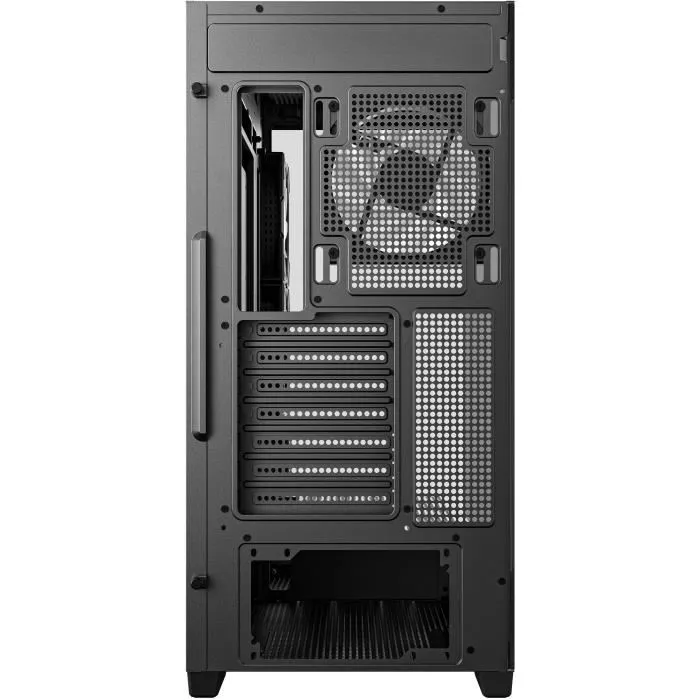 Deepcool CG580 4F Boitier Moyen Tour E-ATX Noir avec 4 Ventilateurs A-RGB Verre Trempé Type-C USB 3.0