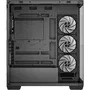 Deepcool CG580 4F Boitier Moyen Tour E-ATX Noir avec 4 Ventilateurs A-RGB Verre Trempé Type-C USB 3.0