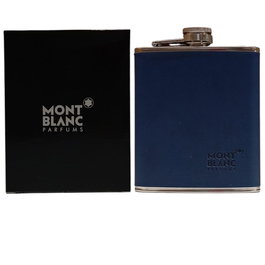 Montblanc Bouteille d'eau en verre de voyage, GWP, Bleu - Cadeau pour homme