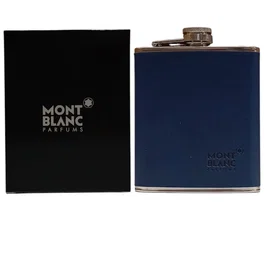 Montblanc Bouteille d'eau en verre de voyage Bleu