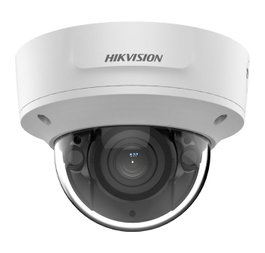 Hikvision Caméra réseau dôme motorisé varifocale 4 MP 2.8-12mm anti-vandalisme IP67 IK10 WDR 120dB