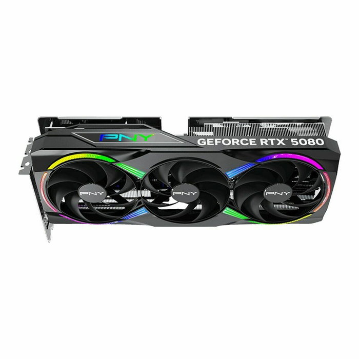 PNY GeForce RTX 5080 16GB ARGB Overclocked Triple Fan PNY GeForce RTX 5080 16GB ARGB Overclocked Triple Fan
