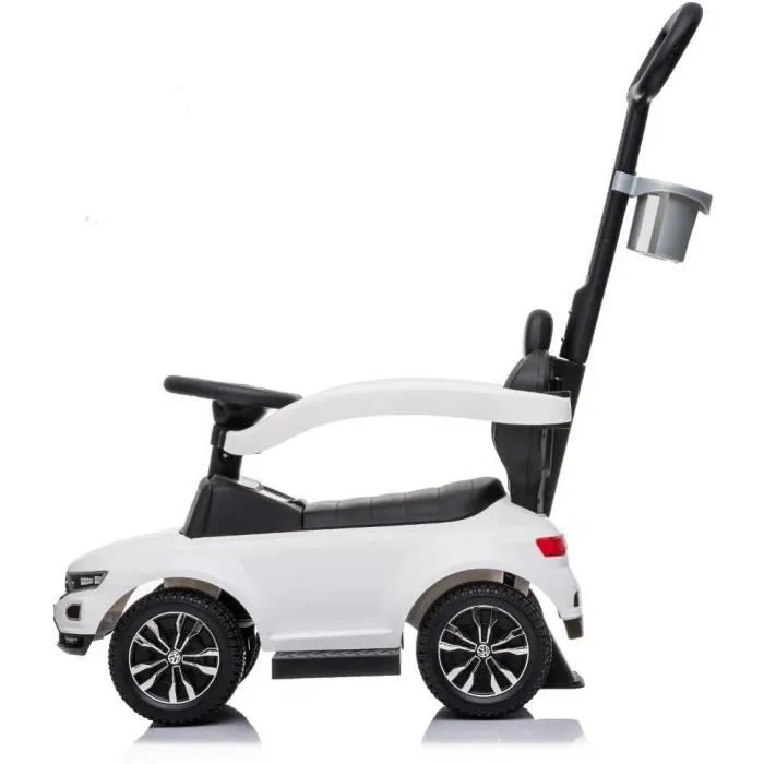 Buddy Toys BPC 5260 - Porteur enfant VW T-ROCK 3 en 1 avec rangement, sons et mélodies, idéal dès 2 ans, capacité de charge 25 kg