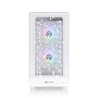 Thermaltake Ceres 330 TG ARGB Snow - Boîtier PC gaming tour Midi blanche, vitre trempée, refroidissement avancé, USB-C