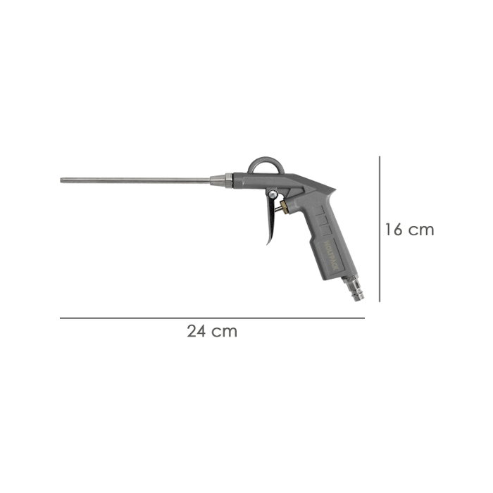 WOLFPACK LINEA PROFESIONAL Pistola soplado avec canule et adaptateur rapide WOLFPACK LINEA PROFESIONAL Pistola soplado avec canule et adaptateur rapide