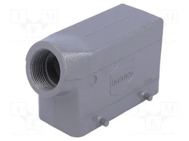 HARTING Boîtier HDC Han taille 16B, entrée latérale PG21