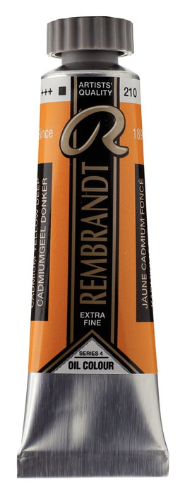 Rembrandt Peinture à l'huile Jaune Cadmium Foncé 210, 15 ml Rembrandt Peinture à l'huile Jaune Cadmium Foncé 210, 15 ml