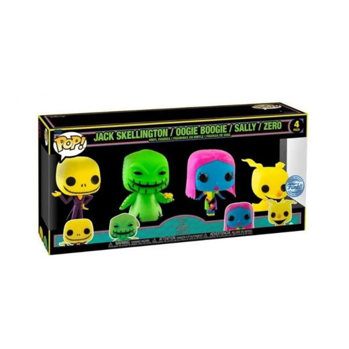 Funko Pop Disney Pesadilla antes de Navidad Pack de 4 Funko Pop Disney Pesadilla antes de Navidad Pack de 4