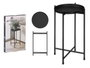 GIFTDECOR Macetero Metal Patas Negro