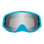 SPY Lunettes de moto Woot Race Bolt Blue HD Smoke avec Silver Spectra Mirror