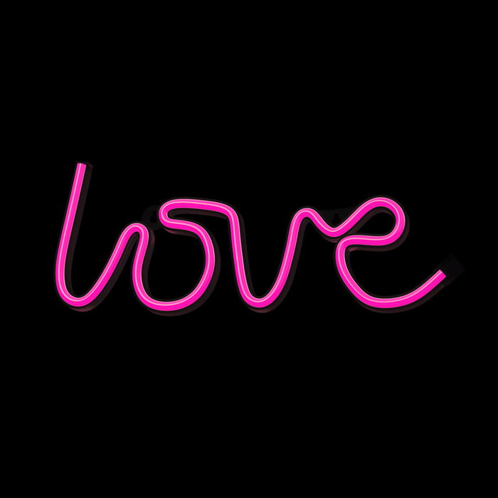 Forever Lampe Néon LED LOVE Rose – Décoration Lumineuse avec Alimentation USB ou Piles Forever Lampe Néon LED LOVE Rose – Décoration Lumineuse avec Alimentation USB ou Piles