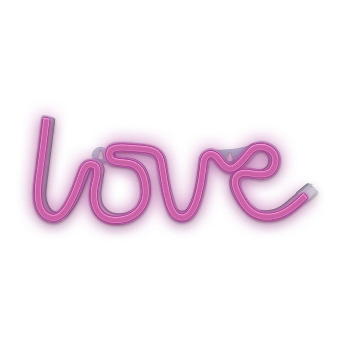 Forever Lampe Néon LED LOVE Rose – Décoration Lumineuse avec Alimentation USB ou Piles Forever Lampe Néon LED LOVE Rose – Décoration Lumineuse avec Alimentation USB ou Piles