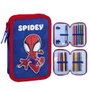 Cerdá Pochette à crayons Spidey Amazing Friends Marvel Bleu foncé
