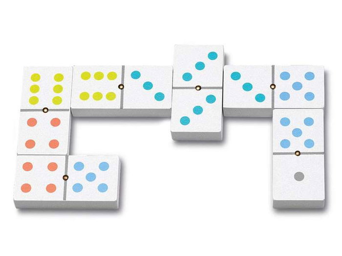 Cayro Domino, jeu de société en bois pour 2 joueurs, multilingue (espagnol, anglais, français, italien, portugais, allemand), âge recommandé 6 à 99 ans