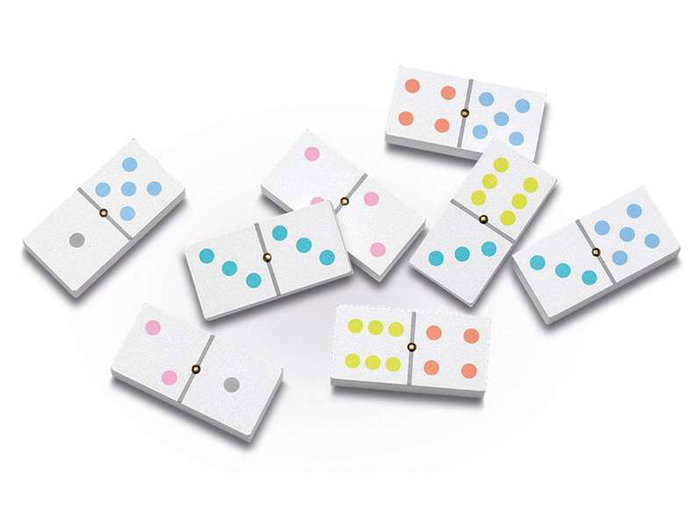 Cayro Domino, jeu de société en bois pour 2 joueurs, multilingue (espagnol, anglais, français, italien, portugais, allemand), âge recommandé 6 à 99 ans