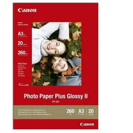 Canon PP-201 - Papier photo haute qualité professionnelle - 260g/m² - Format A3 - Pack de 20 feuilles