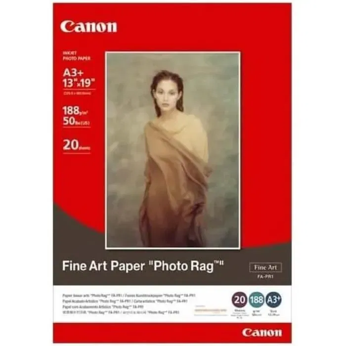 Canon PP-201 - Papier photo haute qualité professionnelle - 260g/m² - Format A3 - Pack de 20 feuilles