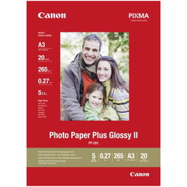 Canon PP-201 Papier photo brillant A3 - 20 feuilles
