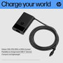 HP Chargeur secteur USB-C 65 W pour ordinateur portable, tablette et téléphone - Compact et universel avec câble