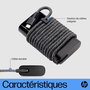 HP Chargeur secteur USB-C 65 W pour ordinateur portable, tablette et téléphone - Compact et universel avec câble