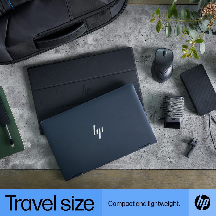 HP Chargeur secteur USB-C 65 W pour ordinateur portable, tablette et téléphone - Compact et universel avec câble