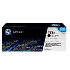 HP Toner 122A Q3960A Noir 5000 pages - Cartouche d'encre Laser