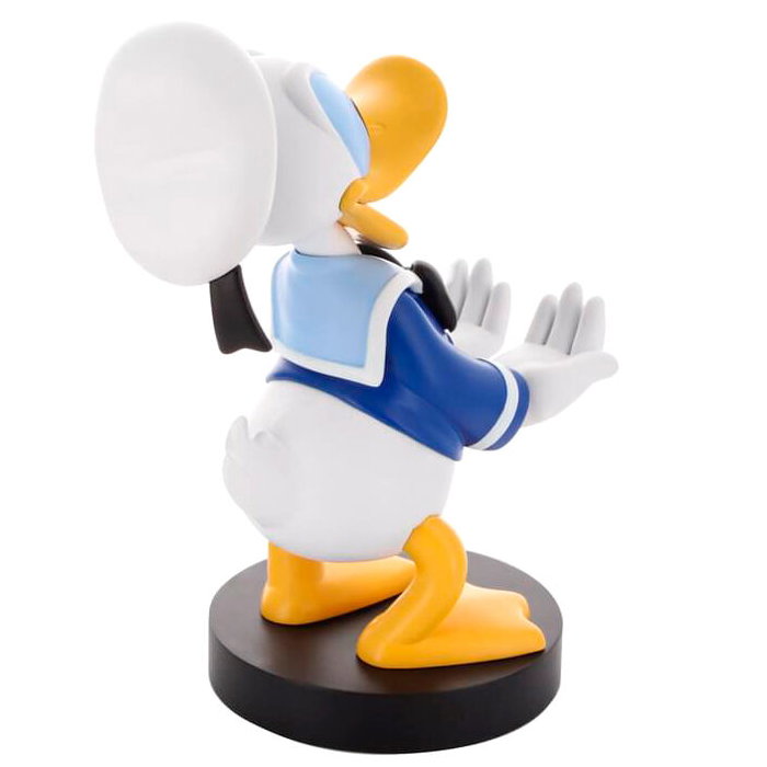 EXQUISITE GAMING Support de câble de chargement pour manettes et smartphones - Donald Disney 20 cm - Compatible PS5 DualSense, Xbox Series, iPhone