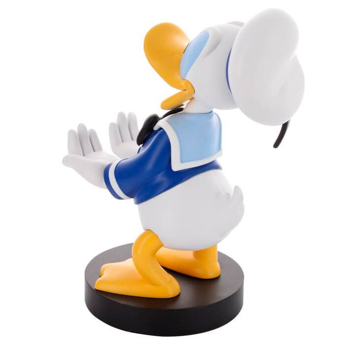 EXQUISITE GAMING Support de câble de chargement pour manettes et smartphones - Donald Disney 20 cm - Compatible PS5 DualSense, Xbox Series, iPhone