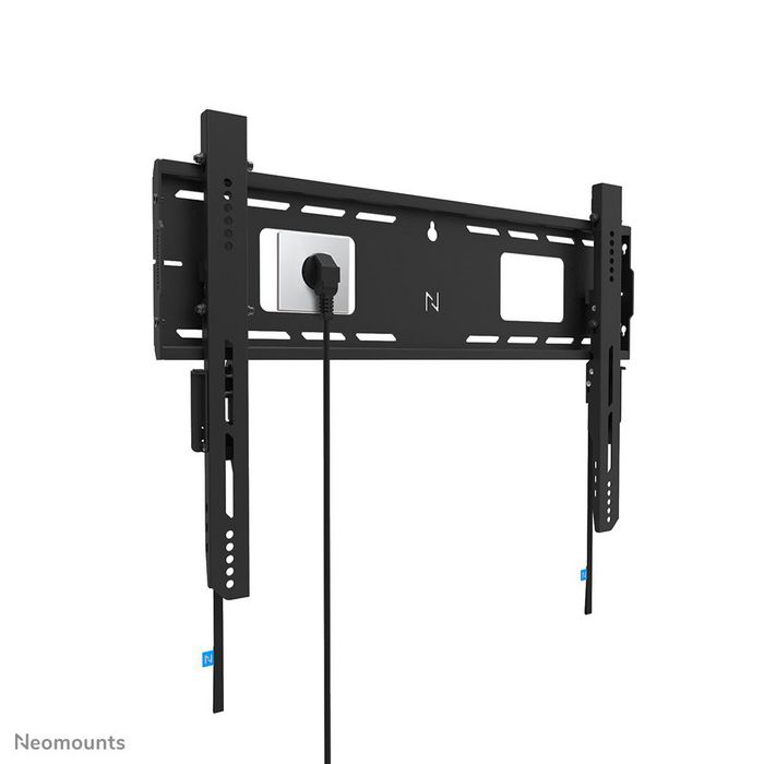 Neomounts WL30, Support Mural Fixe Robust pour Écran de 42 à 86 Pouces jusqu'à 125 kg, Compatible VESA, avec Gestion de Câbles, Noir