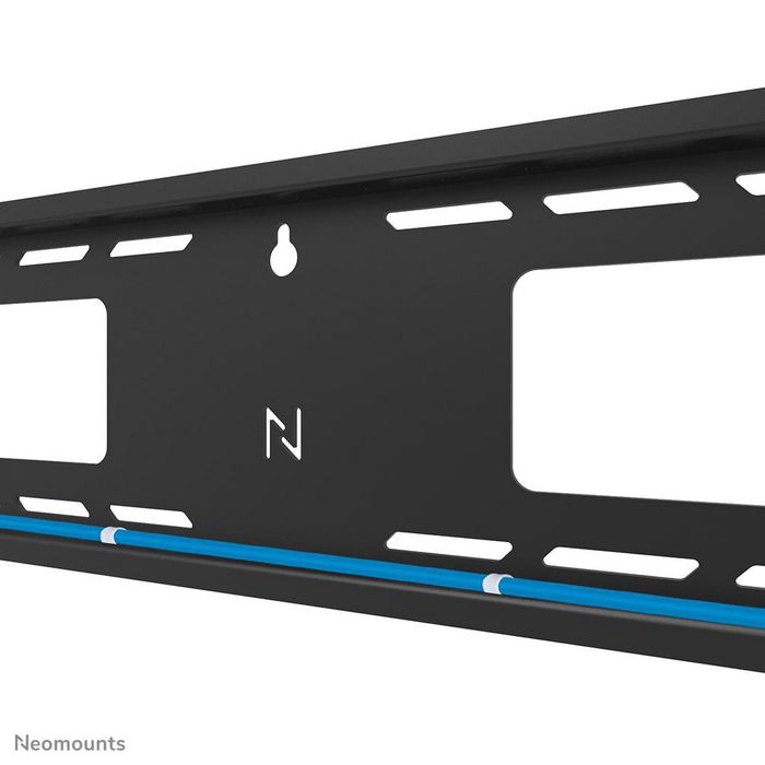 Neomounts WL30, Support Mural Fixe Robust pour Écran de 42 à 86 Pouces jusqu'à 125 kg, Compatible VESA, avec Gestion de Câbles, Noir