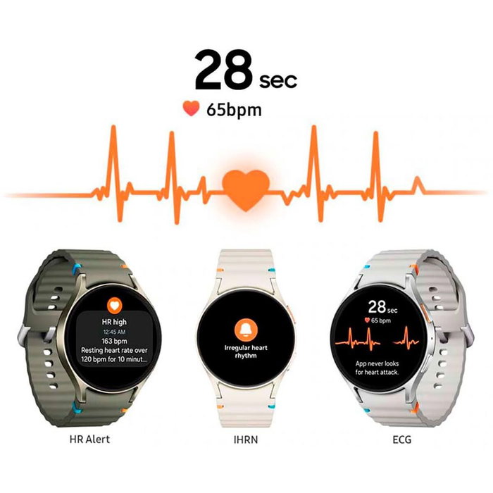 Montre intelligente Samsung GALAXY WATCH 7 SM-L300 Vert 15" 1,3" 40 mm