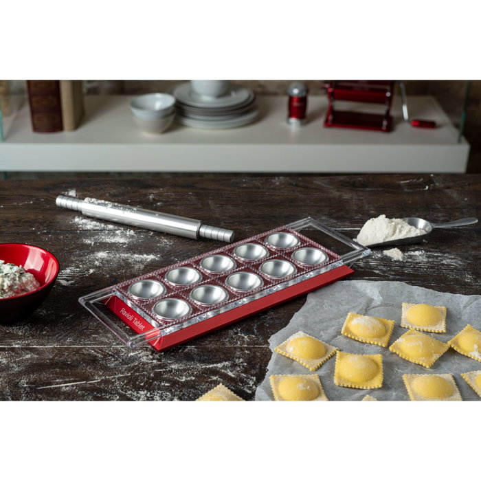 Marcato Ravioli Tablet Rouge/Argent