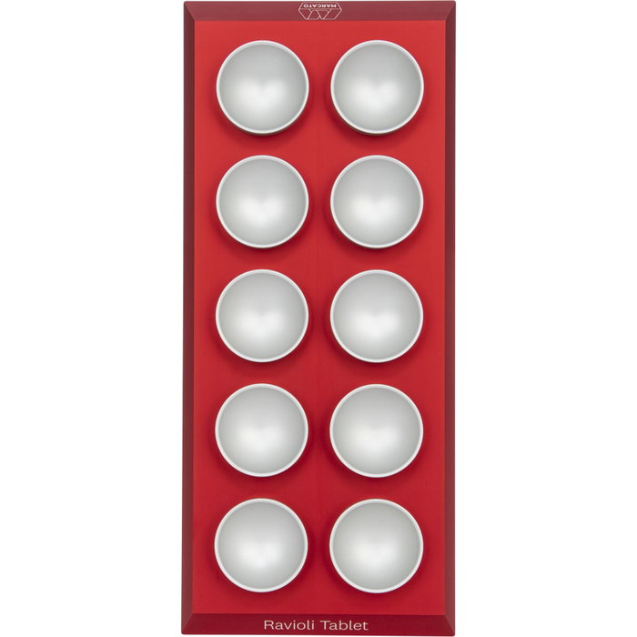 Marcato Ravioli Tablet rot Ravioliform Rouge / Argent Marcato Ravioli Tablet rot Ravioliform Rouge / Argent