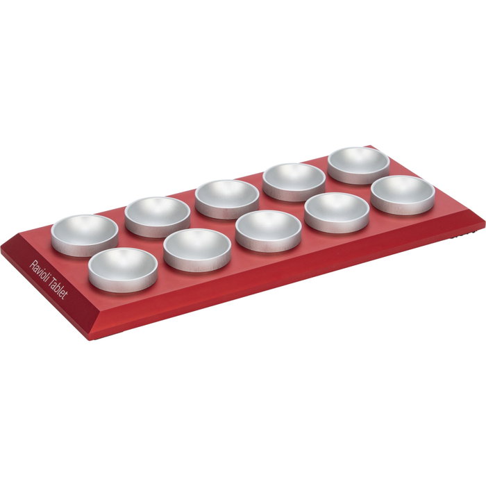 Marcato Ravioli Tablet rot Ravioliform Rouge / Argent Marcato Ravioli Tablet rot Ravioliform Rouge / Argent